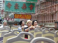 「ノープランロケ第7弾 in 香港・マカオ」の一場面。(c)バナナ炎パートナーズ