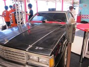 木村こだわりの年代もののキャデラック。