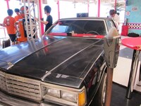 木村こだわりの年代もののキャデラック。