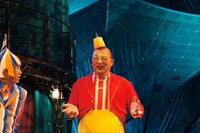 笑福亭鶴瓶のモノマネを披露した木下。