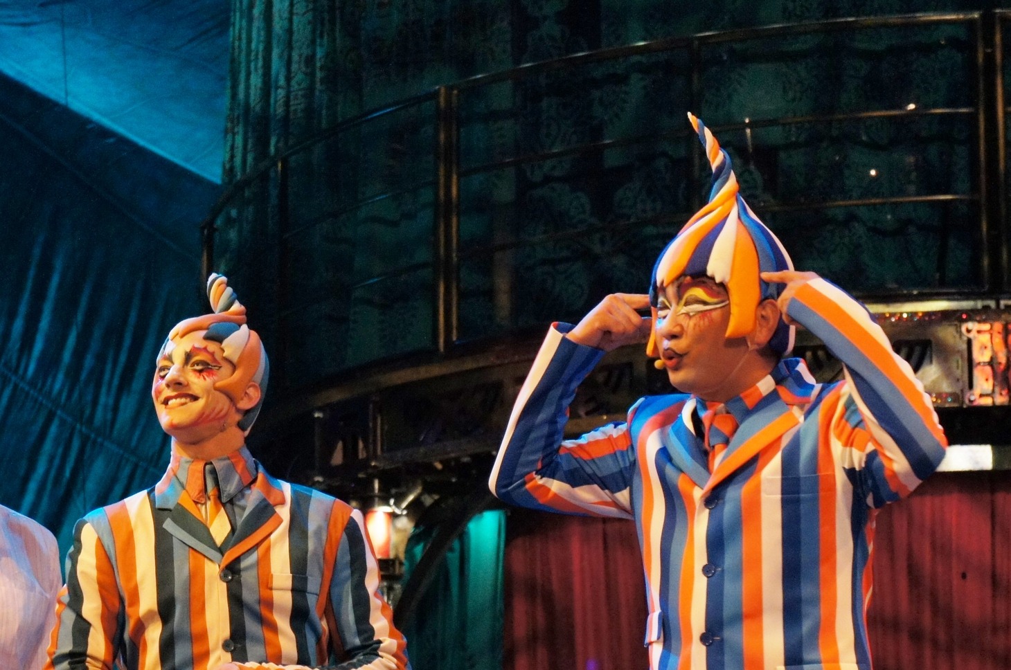 トリックスターと木本。