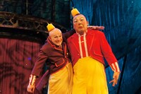 クラウンと木下。