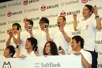 フォトセッションの一場面。