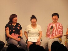 ネタでケンカをすることはなくなったという森三中は、お弁当の取り合いでもめると告白。大島は「早めに楽屋に行って、肉の弁当を自分の方に寄せておく」と明かした。