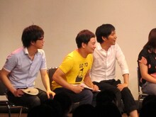 鬼ヶ島のケンカは、野田が言ったことを途中で忘れてこじれるそう。仲直りは野田からの「銭湯行こう」という言葉がきっかけと聞いたじゃいは、「銭湯でネタ合わせすれば」と提案。