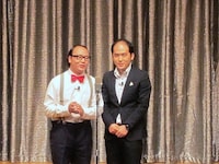 トレンディエンジェル。キスがしたいたかしに斉藤さんが身を持って教えることに。