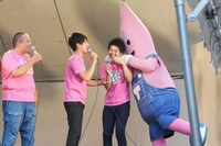 ノッポン（兄）に気に入られた様子のジューシーズ松橋。