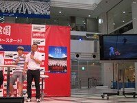 スタッフがレッドの5倍の時間をかけて探したというゴルゴの甲子園VTR。後ろ姿の背番号で本人と判明。