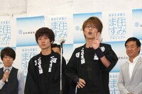 サムタイムズ増田と井上（左から）。