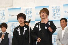 サムタイムズ増田と井上（左から）。