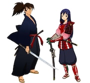 「双方向クイズ 天下統一」のアニメキャラクター