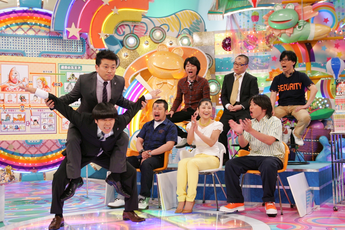 「キン肉マン芸人」（16巻収録）の一場面。(c)テレビ朝日