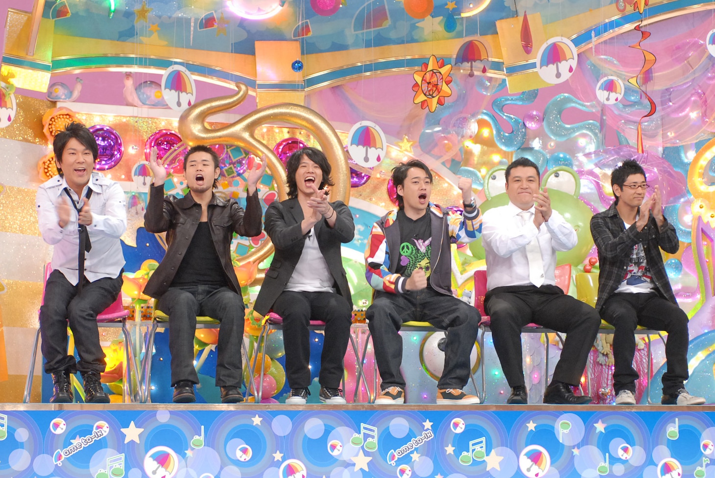 「ガヤ芸人」（18巻収録）の一場面。(c)テレビ朝日