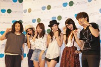 フォトセッションの一場面。