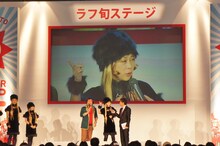 椿鬼奴。「イベントの合間にパチンコに行って『びっくりぱちんこ銀河鉄道999』を打とうとしたら座れなかった」と憤っていた。