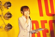 紺野あさ美アナ。はんにゃ金田は紺野アナについて「もともと芸歴は僕らより先輩なんで気を遣う」と冗談を織り交ぜながら「新人アナとは思えない堂々とした立ち振る舞い」とその印象を語っていた。