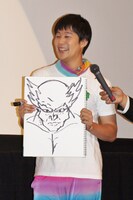 佐久間一行が描いた三島平八。