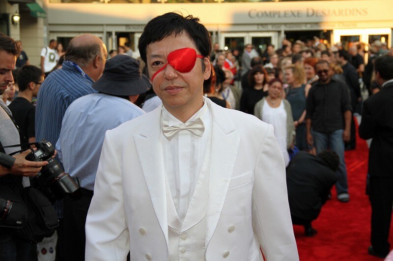 第35回モントリオール世界映画祭に登場した板尾創路。監督・脚本・主演を務めた映画「月光ノ仮面」がフォーカス オン ワールドシネマ長編部門に出品。映画は2012年1月14日公開。