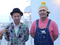 オモロー山下（左）とGO!皆川（右）。