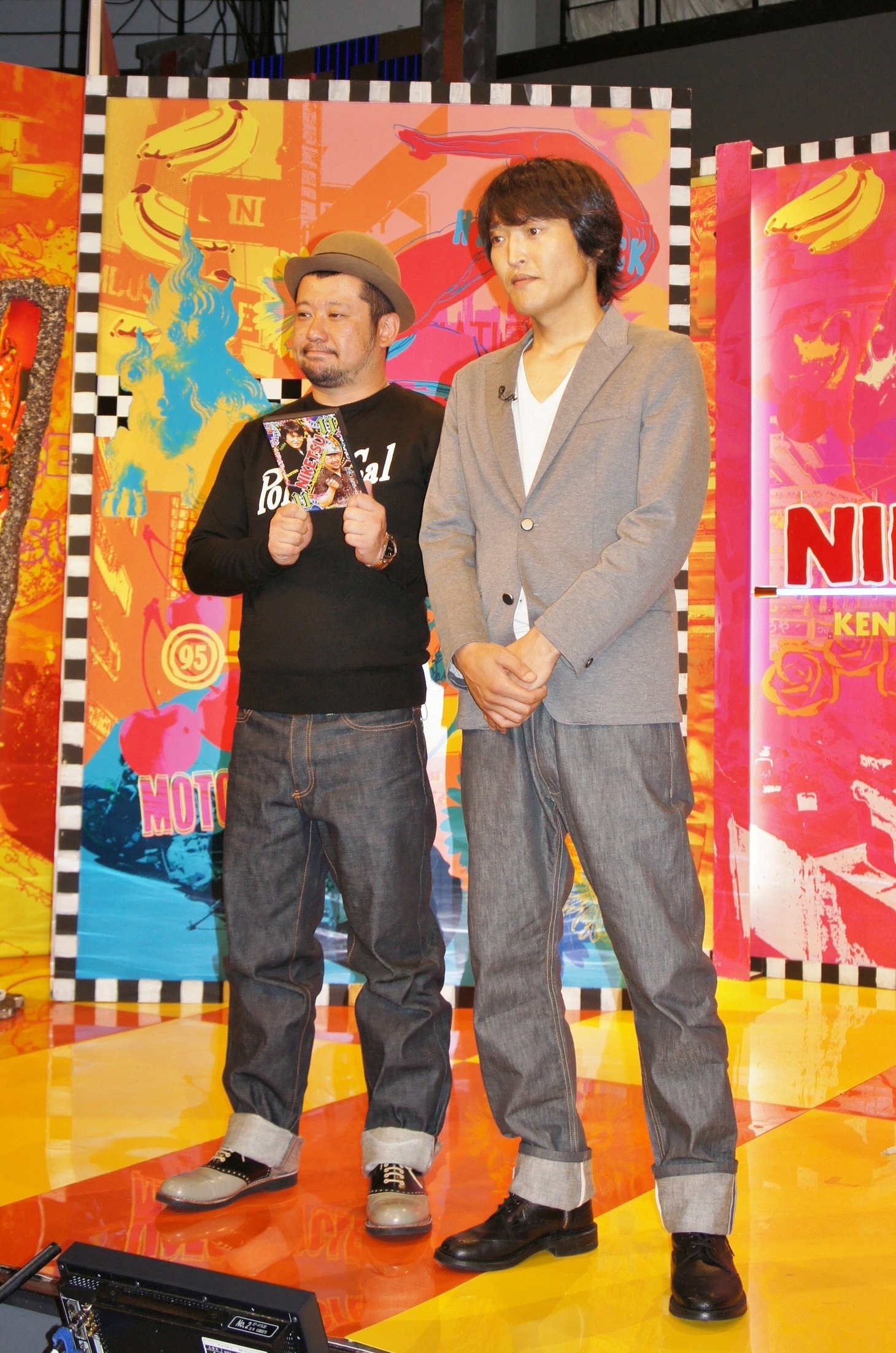 フォトセッションの一場面。