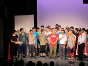 この日のコントサークルでは発表されなかった作品も多数。団長も「10本書いたのに」と不採用を嘆いた。