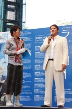 古坂大魔王と「大魔神」として知られる佐々木主浩の貴重なツーショット。