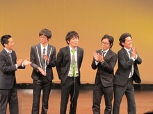 タイムマシーン3号・山本、磁石・永沢、Hi-Hi上田、風藤松原・風藤、流れ星・ちゅうえいの漫才。山本が4人のボケにツッコミまくった。超新塾をモチーフにした部分も。