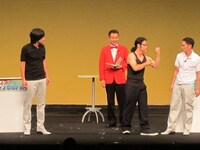 クレイジーラッツのコント。解散を決めた芸人コンビ・カフェオレーズがクイズ番組に出演。ミニマッチョ横山（ロッチ中岡）が険悪な2人のケンカを止める。