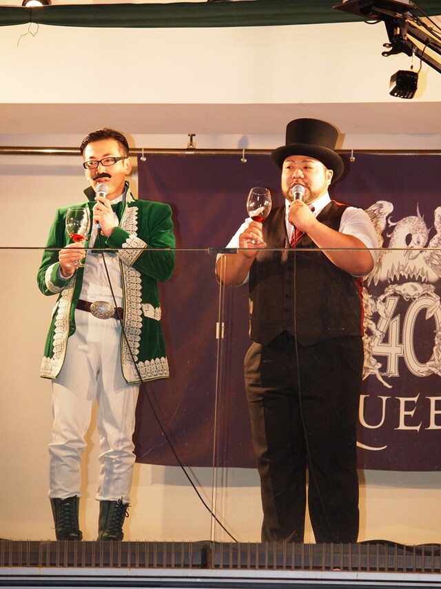 フレディ・マーキュリーの誕生日イベント「FREDDIE FOR A DAY」に“ヒゲつながり”で登場した髭男爵。