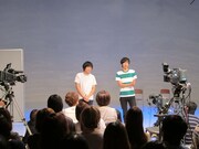 ネタの合間にトークを行った鬼ヶ島の後輩ザンゼンジ。普段から鬼ヶ島にかわいがられているという武田は、鬼ヶ島が優勝したら賞金で二重にすると言われているそう。2人は先輩を立てようと和田、大川原のカッコイイエピソードを披露するも、野田に関してはイタズラ話しか思い出せなかった。