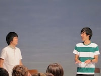 武田は鬼ヶ島の音響も担当。三福は昨年ラバーガールの「キングオブコント」決勝の音響を担当した際の状況を語り、武田に緊張しないための心得を伝授。また三福はラブレターズの音響も担当。塚本とはほぼ同棲状態とのこと。