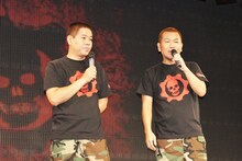 イベントを進行したFUJIWARA。