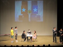 1回戦の鬼ヶ島VS吉木。鬼ヶ島は3枚のスターカードを3人で順番に担当。1人負けていくごとに吉木と握手し、負けても笑顔で「握手できてよかった」と満足げな様子だった。