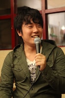 トークイベント「せき止めてTONIGHT☆2011」に出演した鳥口JOHNマサヤ。