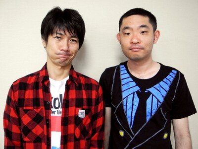 10月4日にDVD「ニコニコキングオブコメディ 冗談にもほどがある！～ガチゆるトーク信用度検証バラエティ～」を発売するキングオブコメディ。