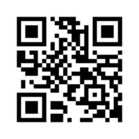 “Happyチュウキョ～くん”のQRコード。