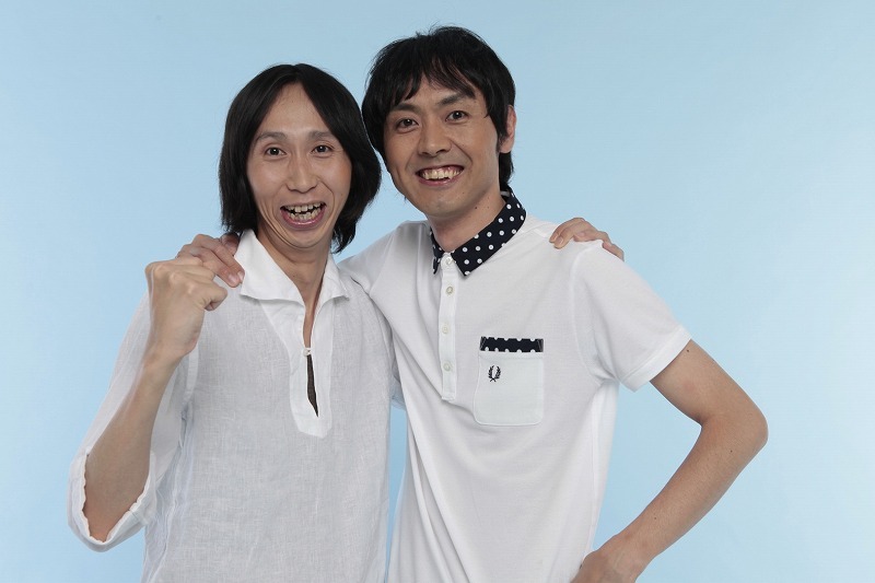10月3日（月）に東京・表参道GROUNDにて、トークライブ「鉄人トークin表参道」を行うアンガールズ。