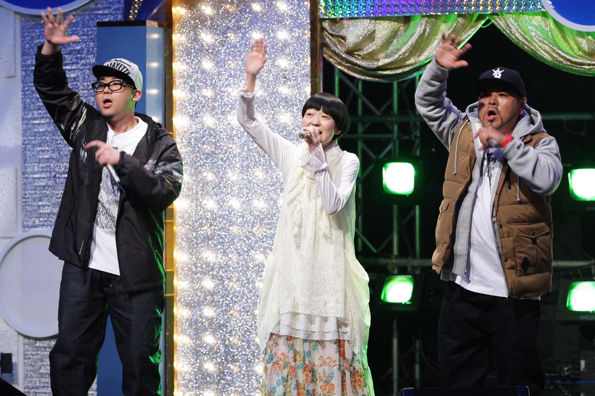 ヒップホップを得意とするダイノジ大地。この3人の関係とは。(c)2011 TV TOKYO