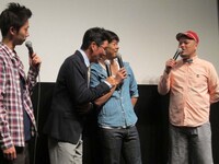 次回作について聞かれた川島は「人間がおって、科学室みたいなとこで、ハエと融合しちゃうんですよ～」とニヤニヤ。「『ザ・フライ』でしょ」とツッコマれると、「あんの？ じゃあもうダメです。なしで」とスネてみせた。