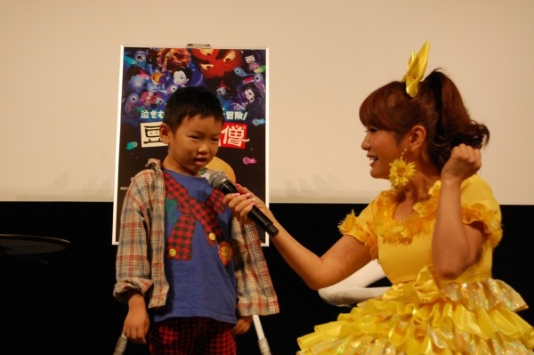 試写会イベントの一場面。