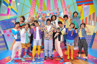 新コント番組「パワー☆プリン」に出演する（前列左から）ジャングルポケット、2700、スパイク、（後列左から）横澤夏子、チョコレートプラネット、パンサー。(c)TBS