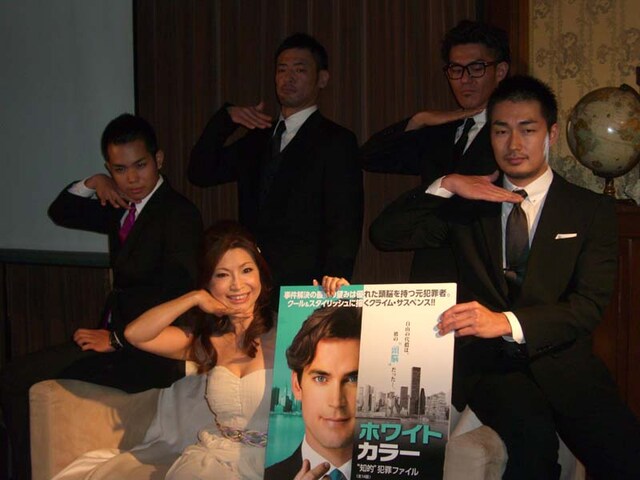 海外クライムサスペンスドラマ「ホワイト・カラー“知的”犯罪ファイル」スペシャル・ナビゲーターに就任したシルク。