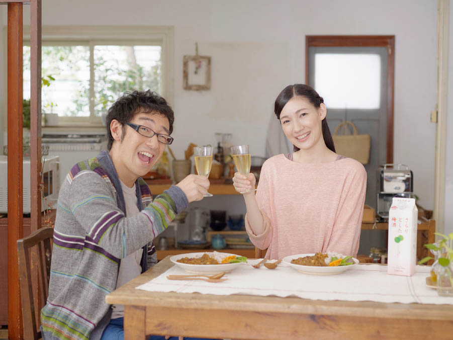 「さらりとした梅酒」新CMイメージカット