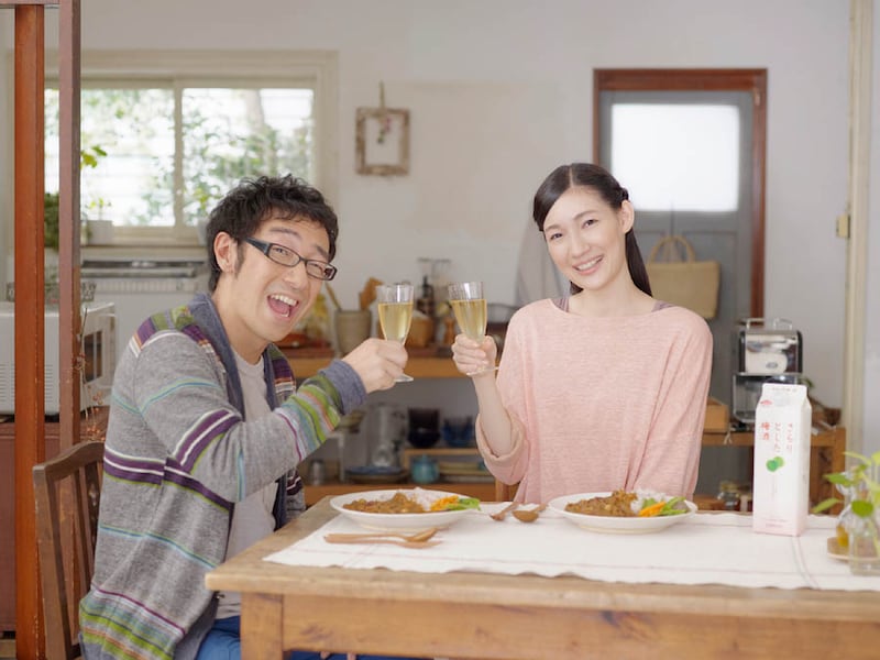 「さらりとした梅酒」新CMイメージカット