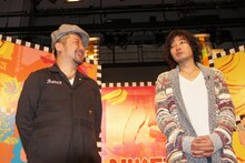 ケンドーコバヤシと斉藤和義。