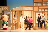 なんばグランド花月にて10月10日まで上演している浜松市制100周年記念事業「はままつ新喜劇」。