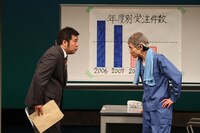 DVD「インパルス単独ライブ『地下室』」の一場面。