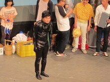 “愛すべきおバカ”なキャラクターを次々見せた鬼ヶ島・野田。シリーズもののギャグを急遽作り出す手腕も披露。