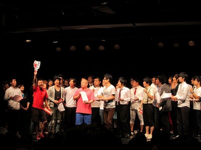 大阪・道頓堀ZAZA HOUSEにて開催された松竹芸能のプレミアムネタライブ「第2回 松竹バカズライブ」。