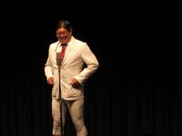 代走みつくに。所狭しと動き回り「なんのこっちゃね～」はこの日も絶好調。